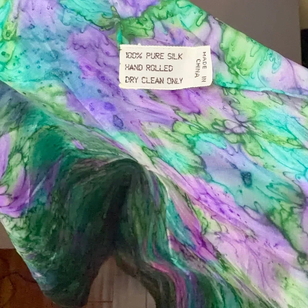 Pure Silk Square Scarf 35